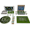 Commercial Equipment Featuring 3D Architectural Models Urban Planning Displays And Layout Tools