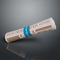 Sustainable Rolled Newspaper Design For Daily Home Reading And Decorative Use