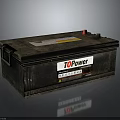10Power Lead Acid Battery With Heavy Duty Black Casing And Top Terminals
