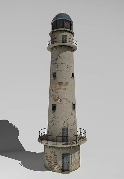 Modern Lighthouse 3d model Modern Lighthouse 3d model