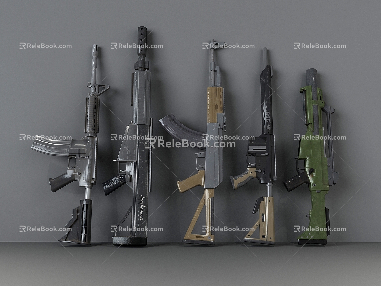 Modern Guns model