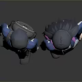 Game Movie Characters Male And Female In Blue White School Uniforms With Backpacks