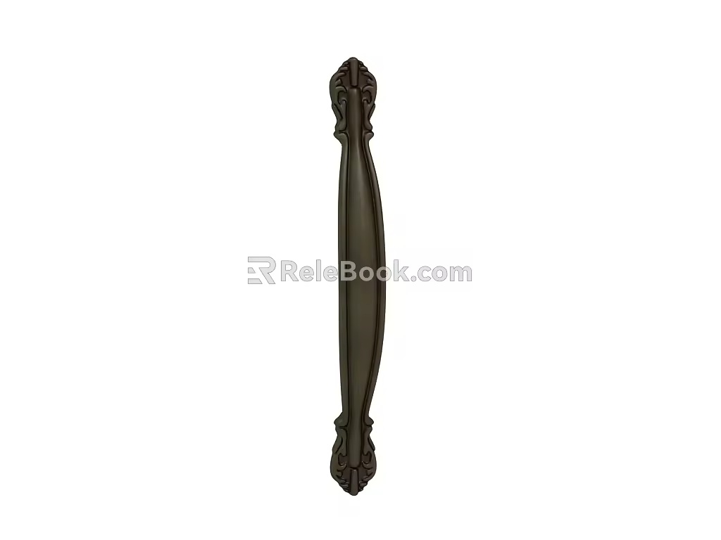 Modern hardware handle 3d model