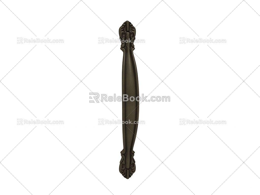 Modern hardware handle 3d model