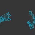 Two Telescopes With Silver And Black Tripod Stands On White Background