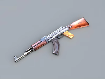 Modern Rifle 3d model Modern Rifle 3d model