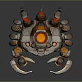 Mech tank mech insect mech spider crab machine crab mechanical crab mech crab 3d model
