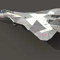 Su 57 fighter stealth fighter Felon twin stealth multi-purpose fighter super realistic high precision film and television level 3d model