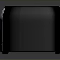 Proctor Silex Two Slice Black Silver Toaster With Control Knobs And Buttons