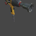 Rospen Tactical Weapon With Yellow Black Design Ergonomic Grip And Trigger Mechanism