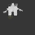 Game And Movie Robot Character With Tracked Legs And Large Mechanical Eyes