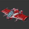 Modern Fighter Fighter Fighter Science Fiction Fighter Science Fiction Fighter Space Fighter 3d model