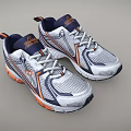 Modern sneaker Running Shoes 3d model