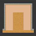 Two Story Architectural Model Featuring Transparent Casing Staircase And Floors