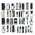 Public Utility Electric Vehicle Charging Stations With Diverse Designs And Styles