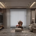 Modern Living Dining Room Interior With Sofa Coffee Table And Wooden Panel Walls