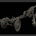 Artillery 3d model