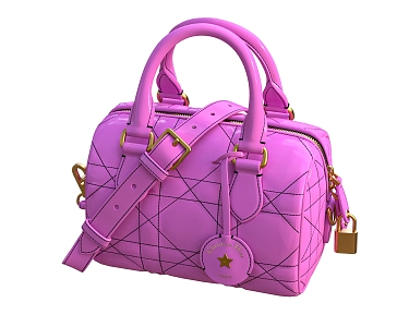 Women's Handbag 3d model