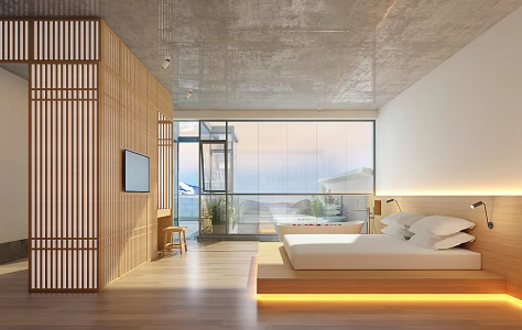 Nature Room Nordic Room 3d model