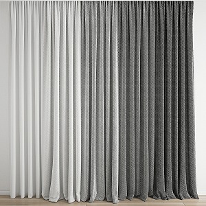 Curtains 3d model