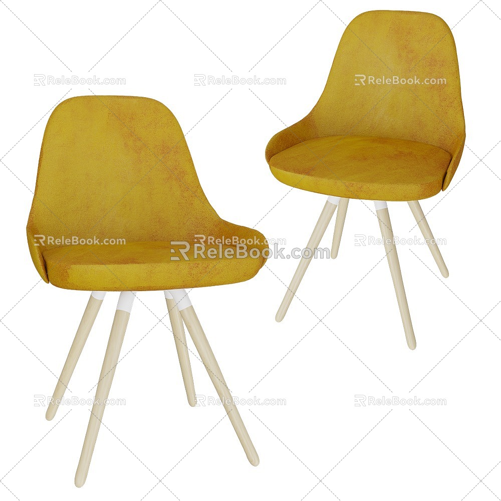 CANCIO Dining Chair 3d model