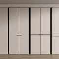 Modern Wardrobe Interior Design With Light Colored Doors Multiple Units And Sleek Handles