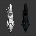 Futuristic Metallic Motorcycles With Sleek Design Transparent Windshields And Reflective Surfaces