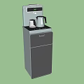 Fresnel Standing Water Dispenser Daily Use Appliance With Modern Design And Kettle