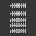 Decorative Vintage Cast Iron Radiators With Intricate Patterns Various Styles And Classic Design