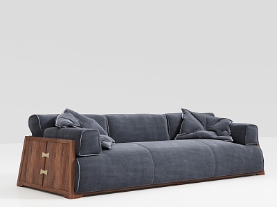 Sofa Multiplayer Sofa Chinese Sofa 3d model