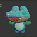Crocodile Alligator Nile Crocodile carnivore reptile cold-blooded animal reptile 3d model