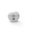Portable Wireless Earbuds Speaker With White Design Digital Display And 100% Battery