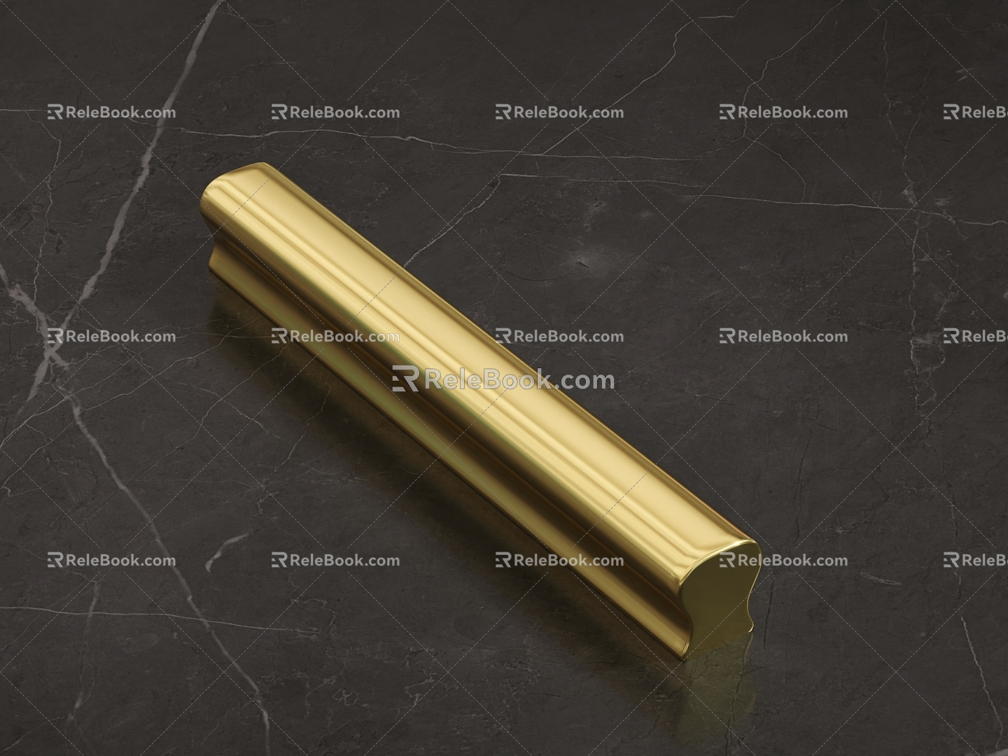 Cabinet door handle 3d model