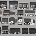Rural Self Built Houses With Various Architectural Styles And Exterior Designs