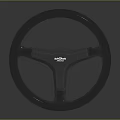 High Quality Car Steering Wheel With Ergonomic Design And Textured Surface 3d model