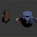Postman Game Items 3d model