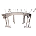 Industrial Metal Mechanical Frame Structure With Support Bars And Connectors
