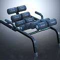 Metal Frame Dumbbell Rack With Multiple Weights For Home Gym Fitness