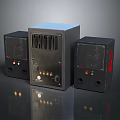 speaker sound wireless speaker wireless bluetooth speaker 3d model