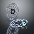 High Performance Automotive Brake Discs With Heat Dissipation Grooves And Durable Metal Construction