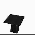 Modern Square Dining Tables With Dark Wooden Base And Contemporary Design