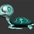 Turtle Turtle Cartoon Turtle Snapping Turtle Chickbill Turtle Reptile Cold Blooded Animal Reptile Reptile Class 3d model