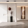 Modern Entrance 3d model