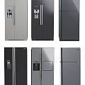 Modern Refrigerators With Different Styles And Color Options For Home Use