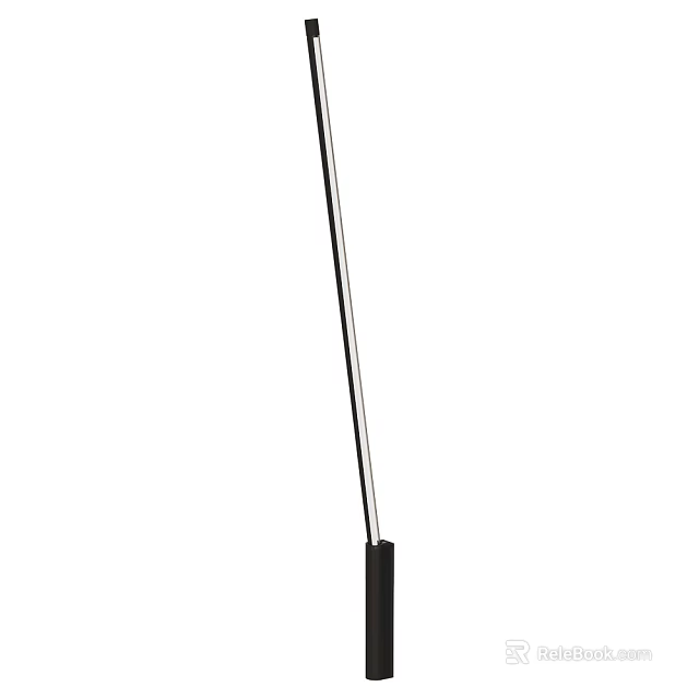 Modern Sleek Wall Lamp With Slim Metal Structure For Indoor Lighting Decoration 3d model 