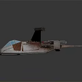Futuristic Aircraft With Sleek Design Transparent Cockpit Multiple Engines And Unique Wing Structure