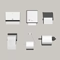 Tissue Box Toilet Paper Box 3d model