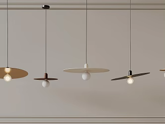 Middle Style Chandelier Metal Chandelier Restaurant Chandelier 3d model