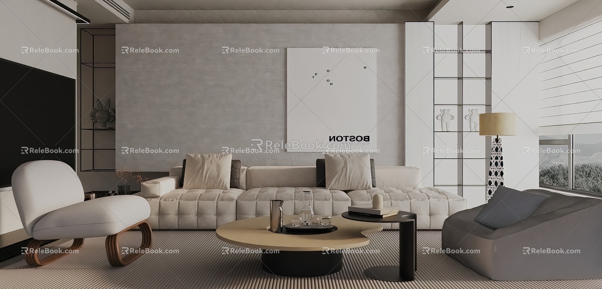 Living room 3d model