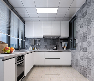 Modern Kitchen 3d model